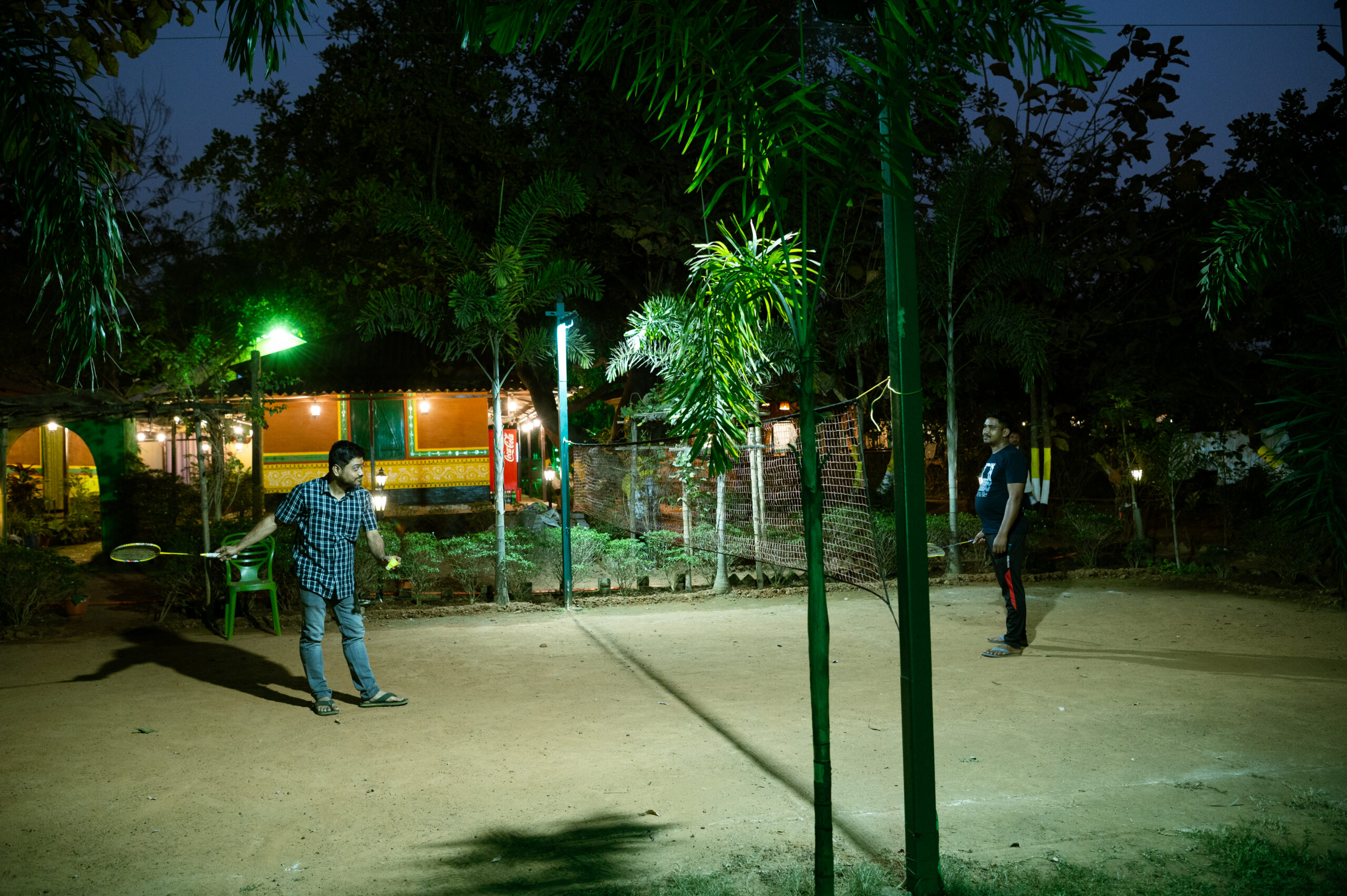 Enjoy indoor and outdoor games during stay